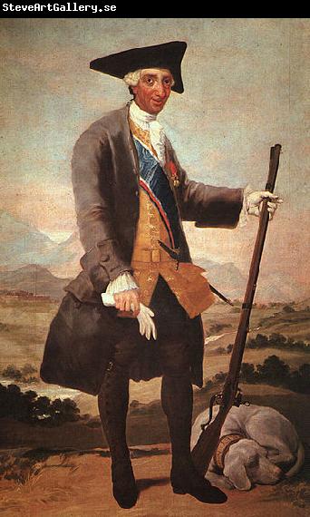 Francisco de Goya King Charles III as a hunter